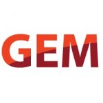 The logo for GEM. Text: GEM